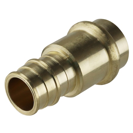 Apollo 3/4 in. Brass PEX-A Barb x 3/4 in. Press Adapter EPXPR3434